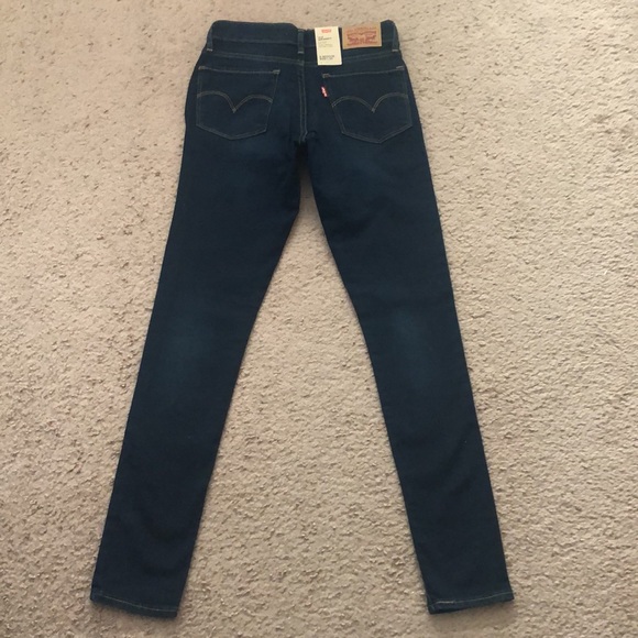 LEVI’S 711 SKINNY, MID RISE, SLIM THROUGH, HIP AND THIGH / 0 MEDIUM / W2… 🍂 - Picture 8 of 9